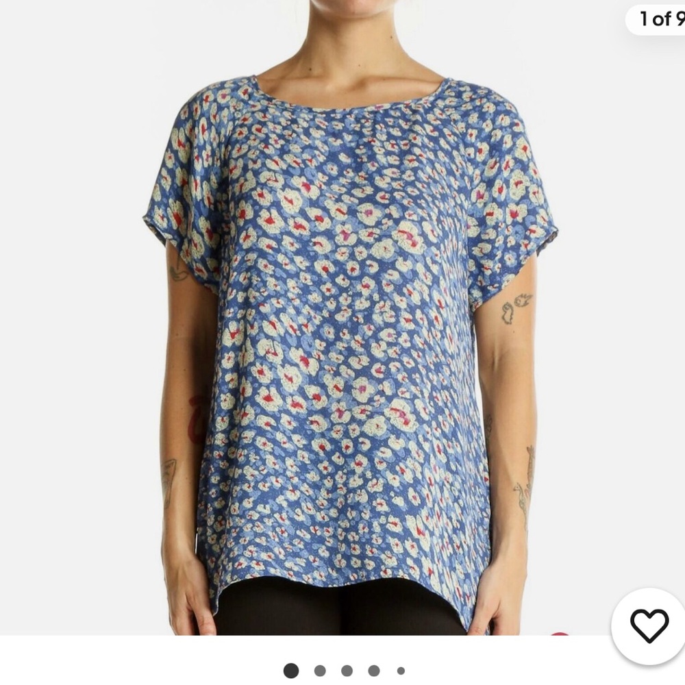 Cabi Spring 2015 Button Back Top